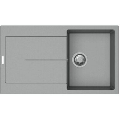 IPERBRIKO Enigma D100 Fregadero de Cuarzo - Reversible, 86x50cm IPERBRIKO Enigma D100 Fregadero de Cuarzo - Reversible, 86x50cm