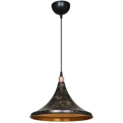 IPERBRIKO - Kalyon - Metal negro dorado - ASZ1650 - Pendant lamp IPERBRIKO - Kalyon - Metal negro dorado - ASZ1650 - Pendant lamp