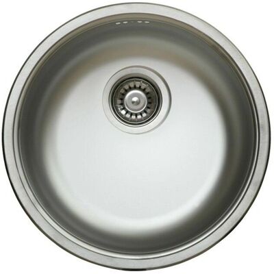Webmarketpoint Lavello da Cucina in Acciaio Inox - 43,5cm - Pozzetto Singolo Webmarketpoint Lavello da Cucina in Acciaio Inox - 43,5cm - Pozzetto Singolo