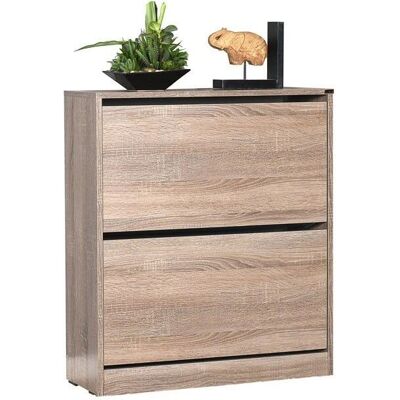 WEBMARKETPOINT - SHC520LT1 - Schuhschrank - Eiche WEBMARKETPOINT - SHC520LT1 - Schuhschrank - Eiche
