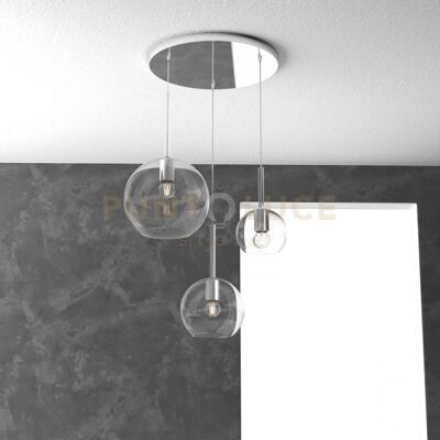TOP-LIGHT - Future Rosone Rotondo - Cromo TOP-LIGHT - Future Rosone Rotondo - Cromo