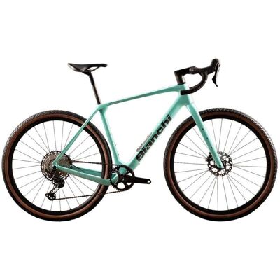 Bianchi Arcadex Pro - Vélo Gravel en Carbone - Vitesse & Tout-Terrain - Publicité Bianchi Arcadex Pro - Vélo Gravel en Carbone - Vitesse & Tout-Terrain - Publicité