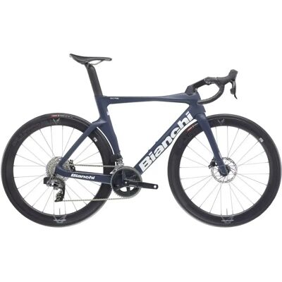 Bianchi - Oltre Comp - Bleu-Gris - 55 Vélo de route - Publicité Bianchi - Oltre Comp - Bleu-Gris - 55 Vélo de route - Publicité