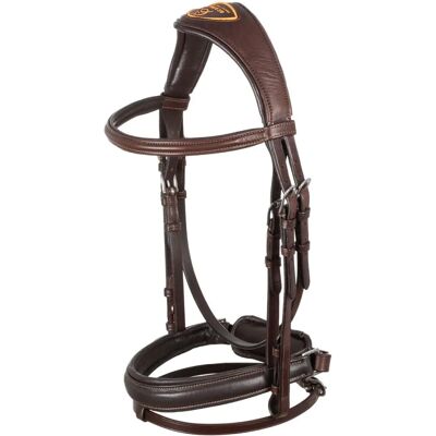 Bridon en Cuir Acavallo - Cob, Full - Réglable, Anatomique, Cuir de Vachette - Publicité Bridon en Cuir Acavallo - Cob, Full - Réglable, Anatomique, Cuir de Vachette - Publicité