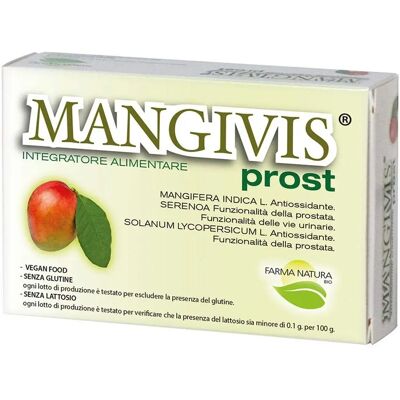 Farma Natura Bio Srl Mangivis Supporto alla prostata - Integratore alimentare Farma Natura Bio Srl Mangivis Supporto alla prostata - Integratore alimentare