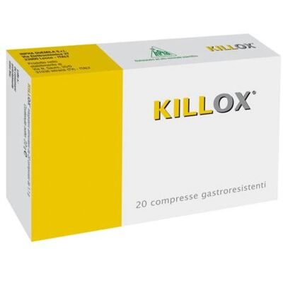 INPHA DUEMILA SRL Killox 20 Compresse - Integratore antiossidante INPHA DUEMILA SRL Killox 20 Compresse - Integratore antiossidante