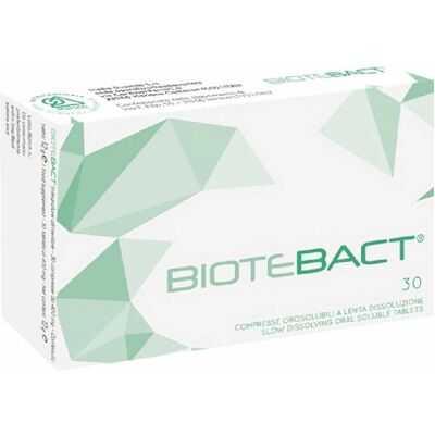 Inpha Duemila Srl Biotebact 30 Compresse - Supporto alle Vie Respiratorie Inpha Duemila Srl Biotebact 30 Compresse - Supporto alle Vie Respiratorie