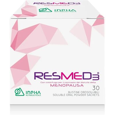 Inpha Duemila Srl Resmed3 - Supporto menopausa - 30 bustine Inpha Duemila Srl Resmed3 - Supporto menopausa - 30 bustine