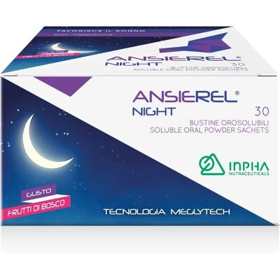 Inpha Duemila Srl Ansierel Night - Supporto sonno - 30 bustine Inpha Duemila Srl Ansierel Night - Supporto sonno - 30 bustine