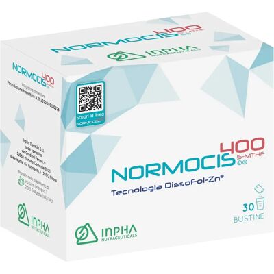 Inpha Normocis 400 - Supporto all'omocisteina - 30 bustine Inpha Normocis 400 - Supporto all'omocisteina - 30 bustine