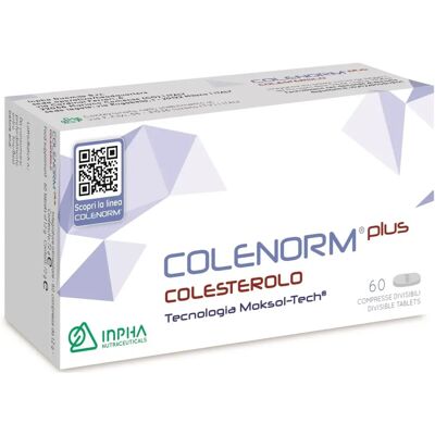 INPHA DUEMILA Srl Colenorm Plus Colesterolo - 60 Compresse Divisibili INPHA DUEMILA Srl Colenorm Plus Colesterolo - 60 Compresse Divisibili