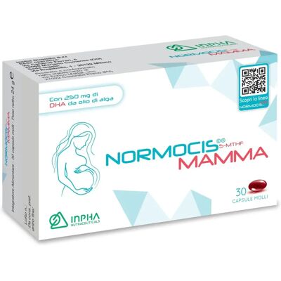 Inpha Duemila Srl Normocis Mamma Soft Gel - Supporto in Gravidanza - 30 Soft Gels Inpha Duemila Srl Normocis Mamma Soft Gel - Supporto in Gravidanza - 30 Soft Gels