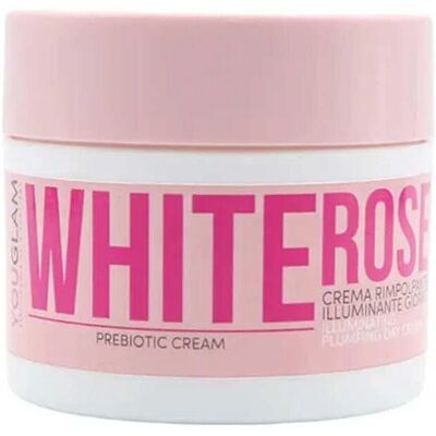 Youglam Hvit Rose Ansiktskrem - Daglig Fuktighetsgivende & Lysende Youglam Hvit Rose Ansiktskrem - Daglig Fuktighetsgivende & Lysende