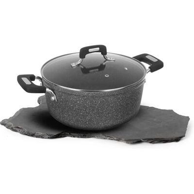 Kasanova Kasanova New Petra Dark 26 cm - Casserole Kasanova Kasanova New Petra Dark 26 cm - Casserole