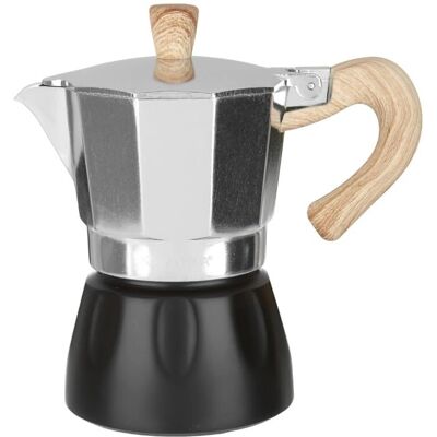 Altri Brand Macchina da caffè in alluminio argento e nero - Macchina da caffè Altri Brand Macchina da caffè in alluminio argento e nero - Macchina da caffè