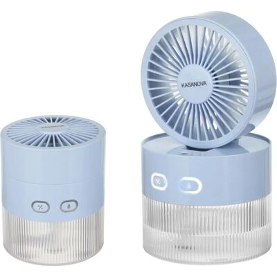 KASANOVA - Ventilatore portatile nebulizzatore KASANOVA - Ventilatore portatile nebulizzatore
