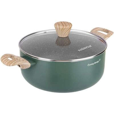 Casserole Cooking Therapy 24 cm Kasanova avec Couvercle Casserole Cooking Therapy 24 cm Kasanova avec Couvercle