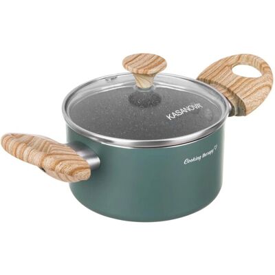 Kasanova Mini cacerola 12 cm con tapa de Cooking Therapy - Utensilios de cocina Kasanova Mini cacerola 12 cm con tapa de Cooking Therapy - Utensilios de cocina