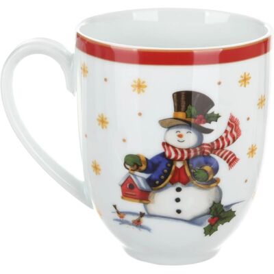 altri brand Pupazzo di Neve - 440 ml - porcelina mug altri brand Pupazzo di Neve - 440 ml - porcelina mug