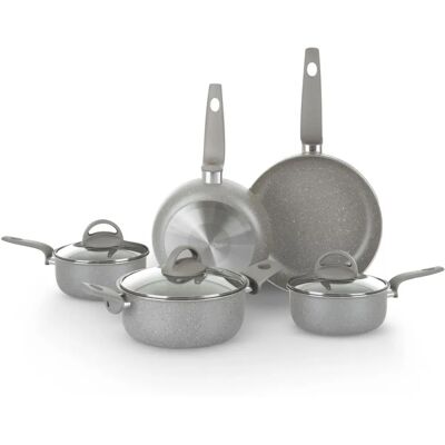 Altri Brand Juego de Cocina - 8 Piezas Antiadherente Italia Altri Brand Juego de Cocina - 8 Piezas Antiadherente Italia