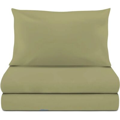 KASANOVA Juego de Ropa de Cama - Verde - Algodón KASANOVA Juego de Ropa de Cama - Verde - Algodón