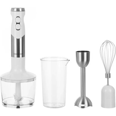 KASANOVA - Set Stabmixer weiß 400W KASANOVA - Set Stabmixer weiß 400W