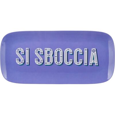 altri brand - Maiolika - Viola - 37,5x17,5 cm - Tray altri brand - Maiolika - Viola - 37,5x17,5 cm - Tray