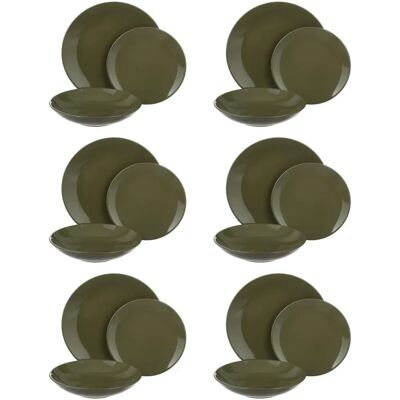 Altri Brand 18-delig terracotta-servies - Tafelservies Altri Brand 18-delig terracotta-servies - Tafelservies