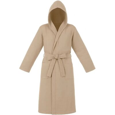 KASANOVA Peignoir à capuche en coton - Large/XL - Peignoir KASANOVA Peignoir à capuche en coton - Large/XL - Peignoir