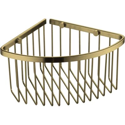 Manillons Torrent - 06528056 Estantería de esquina de acero inoxidable profundo - Almacenamiento para baño Manillons Torrent - 06528056 Estantería de esquina de acero inoxidable profundo - Almacenamiento para baño