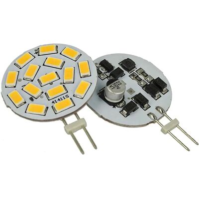 LedLux G4 15 LED SMD 5630 - Lampadina LED - Neutra - 3,5W LedLux G4 15 LED SMD 5630 - Lampadina LED - Neutra - 3,5W