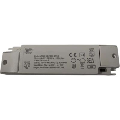 LEDLUX - LED Driver CC1500 - 30-60V - 60W - LED Driver LEDLUX - LED Driver CC1500 - 30-60V - 60W - LED Driver
