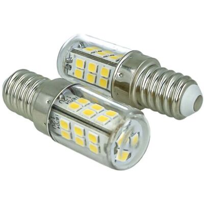 LEDLUX - 2Pezzi E14 12-24V 4W 4500K 27SMD2835 - Bianco Neutro - E14 12-24V 4W - Lampada LED LEDLUX - 2Pezzi E14 12-24V 4W 4500K 27SMD2835 - Bianco Neutro - E14 12-24V 4W - Lampada LED