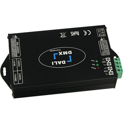 LEDLUX Modèle DL113 Convertisseur de Signal - Supporte DMX à DALI & Vice Versa - Publicité LEDLUX Modèle DL113 Convertisseur de Signal - Supporte DMX à DALI & Vice Versa - Publicité