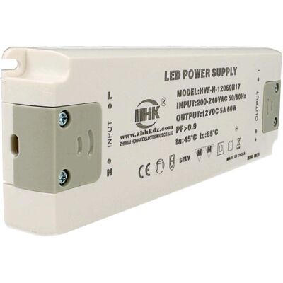 LEDLUX Modello HV-N-12060H17 60W 12V Trasformatore - Uso interno LEDLUX Modello HV-N-12060H17 60W 12V Trasformatore - Uso interno