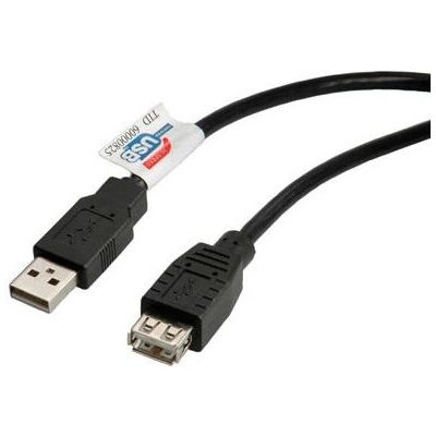 Câble USB 0,8m ITB - USB A - 2.0 - Noir Câble USB 0,8m ITB - USB A - 2.0 - Noir