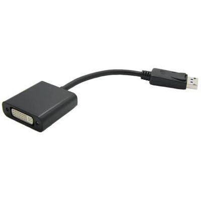 Adaptateur de Câble Vidéo Nilox NX080200107 - 0,15 m DisplayPort à DVI-D Noir Adaptateur de Câble Vidéo Nilox NX080200107 - 0,15 m DisplayPort à DVI-D Noir