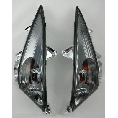 ONE Yamaha T-MAX Coppia Frecce Cromate Fumé - Moto ONE Yamaha T-MAX Coppia Frecce Cromate Fumé - Moto