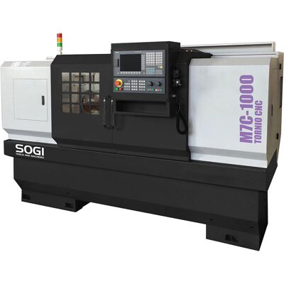 SOGI M7C-1000 - 500 x 1000 - 82 mm bore - CNC lathe SOGI M7C-1000 - 500 x 1000 - 82 mm bore - CNC lathe