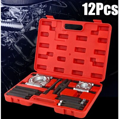 SKECTEN - Kit extractor de rodamientos 12 piezas - 2 barras de corte - Varilla 180 mm - Juego extractor de rodamientos SKECTEN - Kit extractor de rodamientos 12 piezas - 2 barras de corte - Varilla 180 mm - Juego extractor de rodamientos