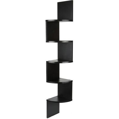 Skecten - Estante Esquina Zigzag 5 niveles - 120cm - Estantería Skecten - Estante Esquina Zigzag 5 niveles - 120cm - Estantería