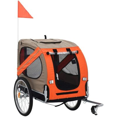 Skecten - Remolque de perros - Naranja - Bike trailer Skecten - Remolque de perros - Naranja - Bike trailer