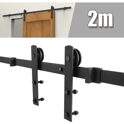 Skecten - Sliding barn door 200cm - Una puerta - Herrajes para puertas correderas Skecten - Sliding barn door 200cm - Una puerta - Herrajes para puertas correderas