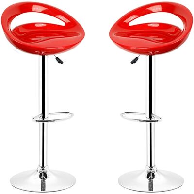 SKECTEN - Bar Stool Duo - Rojo - 59-80cm - Bar Stool SKECTEN - Bar Stool Duo - Rojo - 59-80cm - Bar Stool