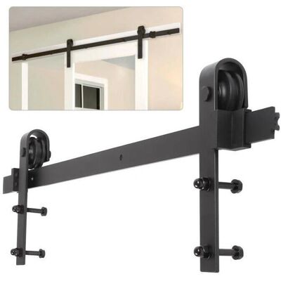 SKECTEN - 2M - Negro - Acero al carbono - Sliding door track SKECTEN - 2M - Negro - Acero al carbono - Sliding door track