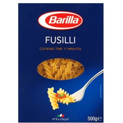 Barilla Fusilli - Pasta di durumvehnä - 500 g Barilla Fusilli - Pasta di durumvehnä - 500 g