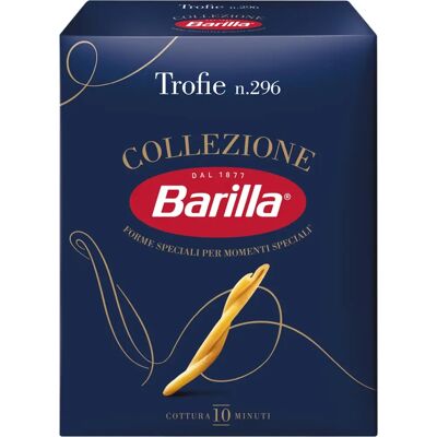 Barilla Modèle Trofie Pâtes au blé dur - Pâtes - Publicité Barilla Modèle Trofie Pâtes au blé dur - Pâtes - Publicité