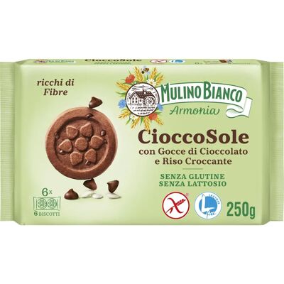 Biscotti senza glutine cioccolato e riso di Barilla - 6 porzioni Biscotti senza glutine cioccolato e riso di Barilla - 6 porzioni