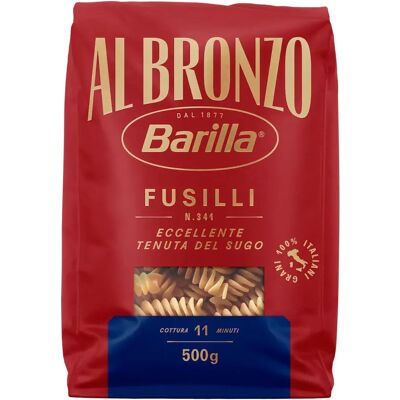 Barilla - Fusilli - Al Bronzo - 500 g - Pasta - Publicité Barilla - Fusilli - Al Bronzo - 500 g - Pasta - Publicité