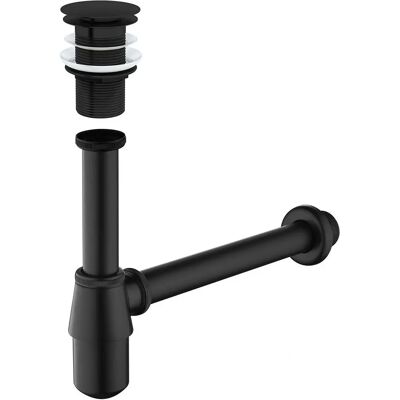 Nes Home - Basin Bottle Trap - Matte Black - Basin Waste Nes Home - Basin Bottle Trap - Matte Black - Basin Waste